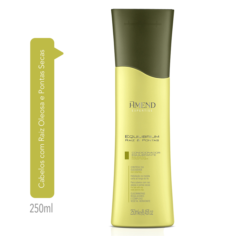 Condicionador Amend Expertise Equilibrium Raiz & Pontas 250ml image number 2